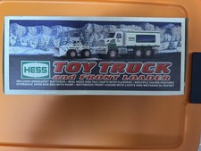 BN 2008 HESS TOY TRUCK and FRONT LOADER  