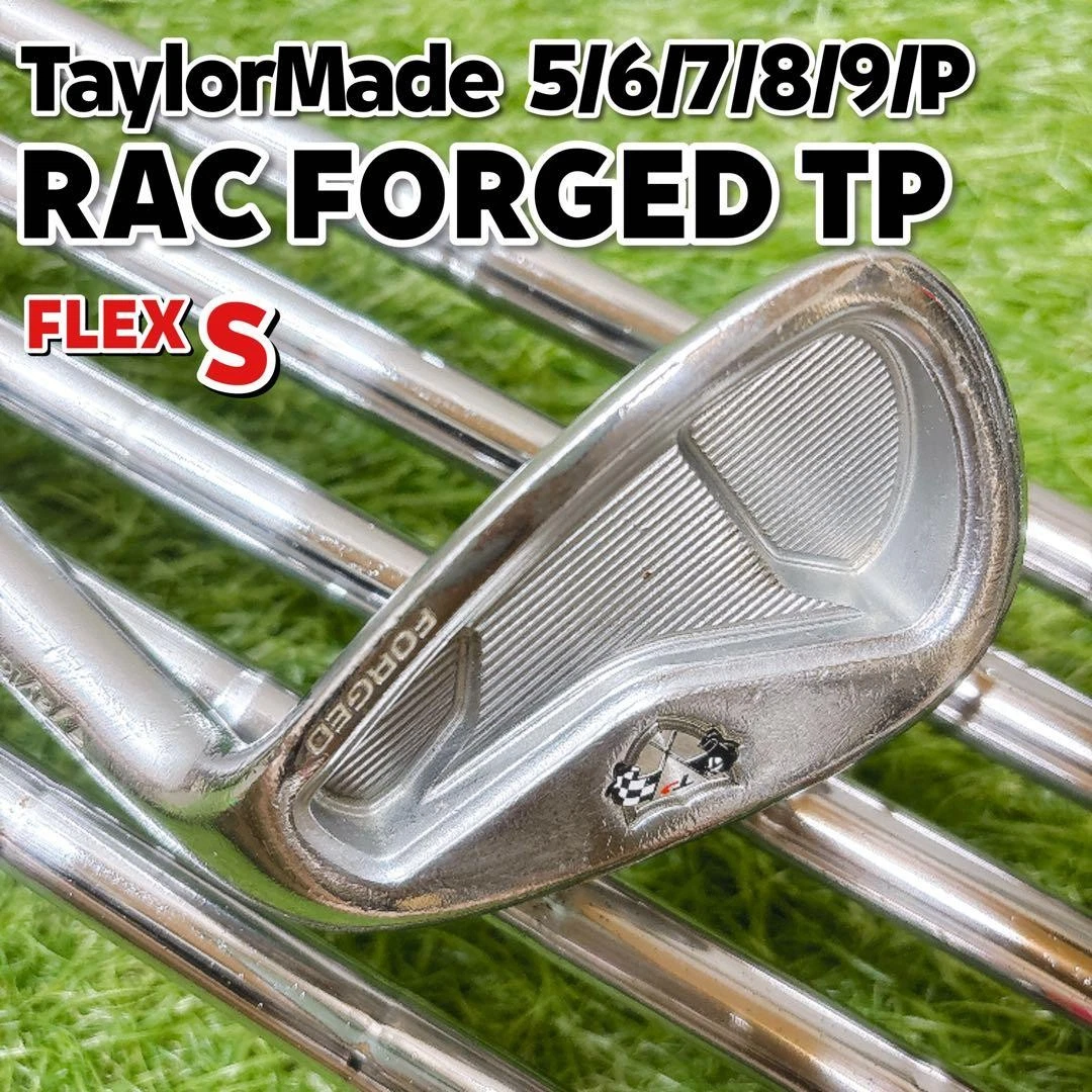 テーラーメイド rac COIN FORGEDアイアン2番〜9番.PW(48°) Taylormade Rac Coin Forged for sale - eBay