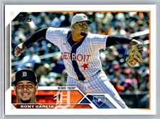 2023 Topps #231 Rony Garcia Detroit Tigers