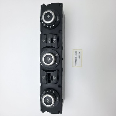 2001-2010 BMW 5 Series E60 E61 Climate Control Panel 6411697843501