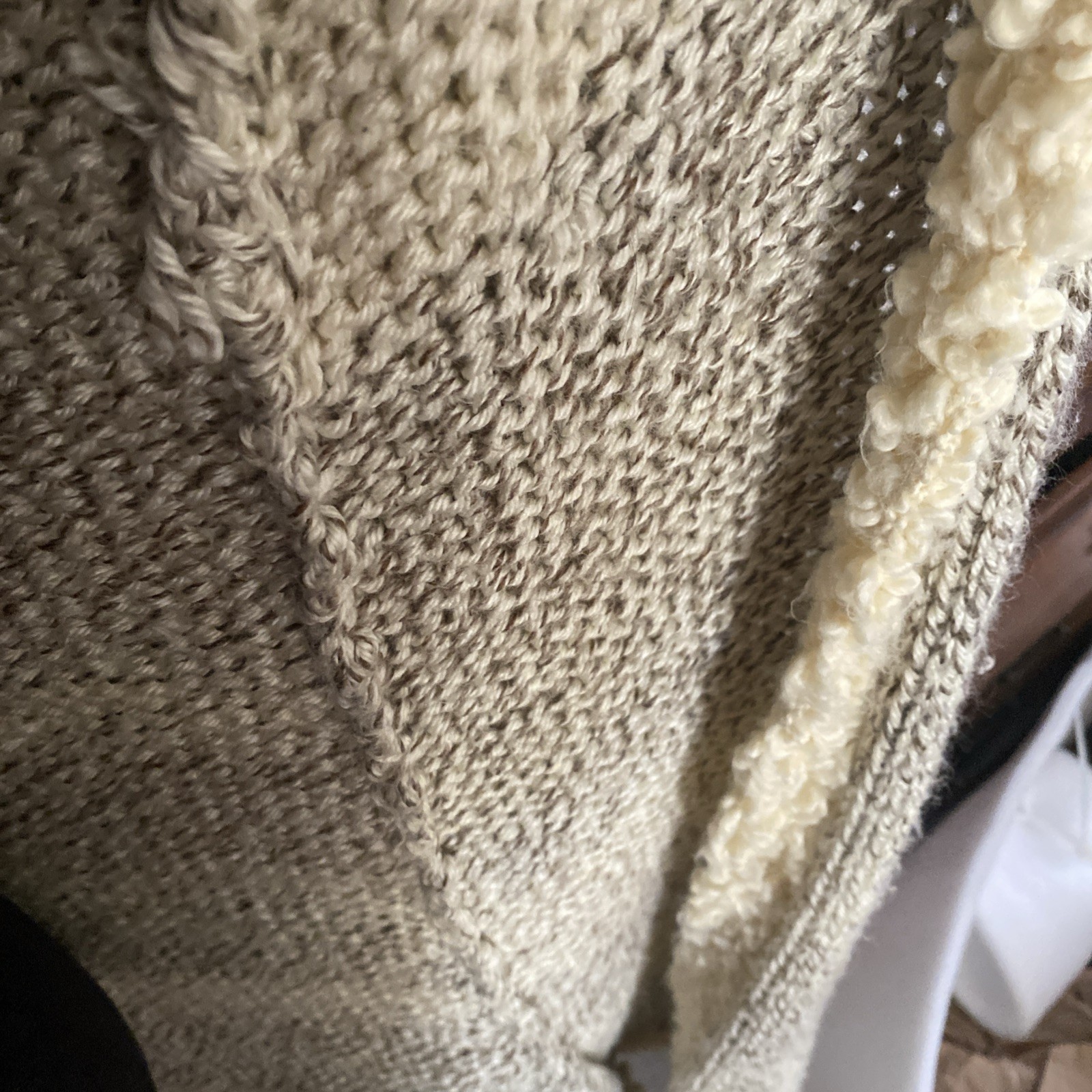 cable knit duster - image 7