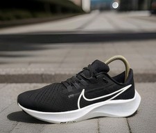 Womens Nike Air Zoom Pegasus 38 Running Shoes Sz 6.5 Used Black CW7358 002