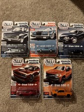 AUTO WORLD 1:64 Limited Edition New Casting Luxury Modern Muscle
