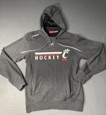 Men’s CCM Cincinnati Bearcats Hockey Pullover Sweatshirt Size Small