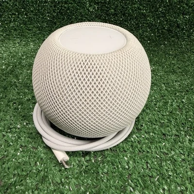 Apple HomePod Mini White A2374 Home Speaker Siri Smart Home, WORKING S/N:6PQ1J - image 1 of 4