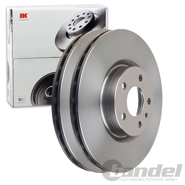2X NK Bremsscheiben 284Mm BelÜFtet Vorne Passend FÜR Alfa Romeo 147 156 164 GT-image