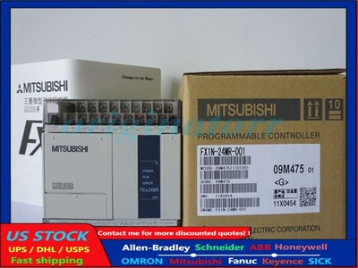 Mitsubishi FX1N-24MR-001 PLC Module FX1N24MR001 New In Box