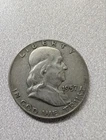 1957 BU Franklin Half Dollar 50c