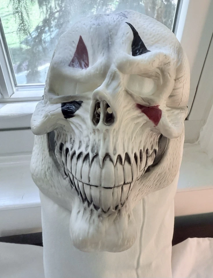 Disfraz Payaso Bufón Malvado Negro Rojo Niño Talla S 6-8 Foto 4 de 4