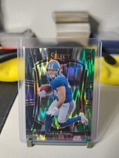 2025 Select Black And Green Shock Premier Level Cam Skattebo #195 NY Giants, RC