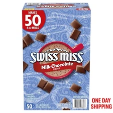 Swiss Miss Milk Chocolate Flavor Hot Cocoa Mix 1.38 oz 50-Count