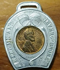 Souvenir Of Washington D.C. Encased 1935 Cent