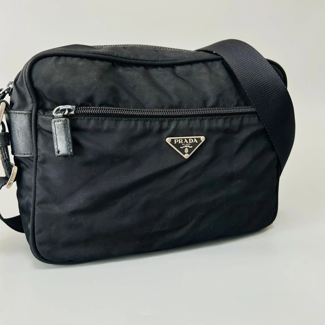 バッグ Prada Shoulder Crossbody Bag Black y2k PRADA Crossbody Black Bags & Handbags for Women for sale | eBay