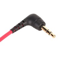 3.5mm To 3.5mm TRRS Cable Male To Male Coiled Right Angle 3.5mm Microphone ZIYL