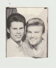 VINTAGE PHOTO BOOTH - VERY HANDSOME YOUNG MEN
