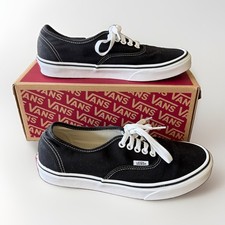 Vans Unisex Authentic Shoes In Black  Authentic New Women  s 9.5