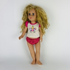 CitiToy My Life As Doll 18" Girl Blonde Blue Eyes GS125