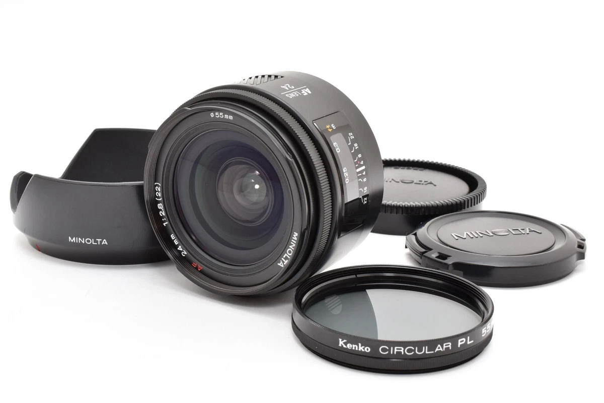 Minolta A-mount 24mm Focal Camera Lenses for sale | eBay