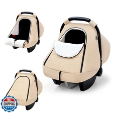SWESEN Winter Car Seat Covers for Babies, Cozy and Warm Cover, Infant Car Sea