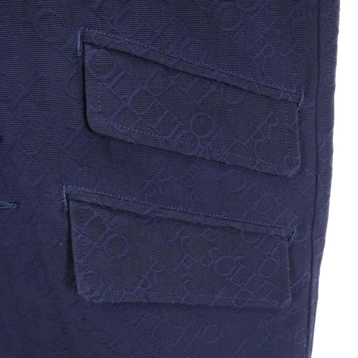 Used SHAREEF made in Japan Stainless collar coat 1 Navy Men's - product detail image 5