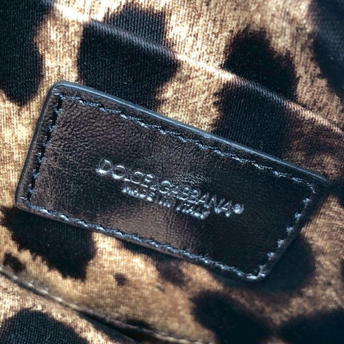 Dolce&Gabbana Shoulder bag Purple Logo metal fittings Gold Glitter mini shoulder - Picture 19 of 20