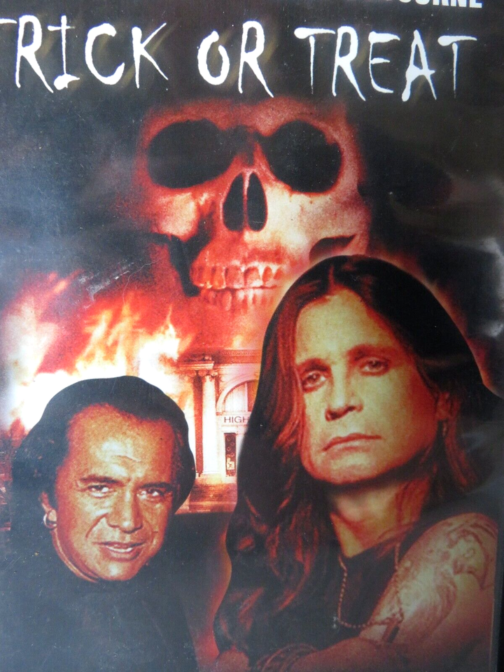 Trick or Treat DVD 1986 Gene Simmons Ozzy Osbourne Halloween Metal Cult