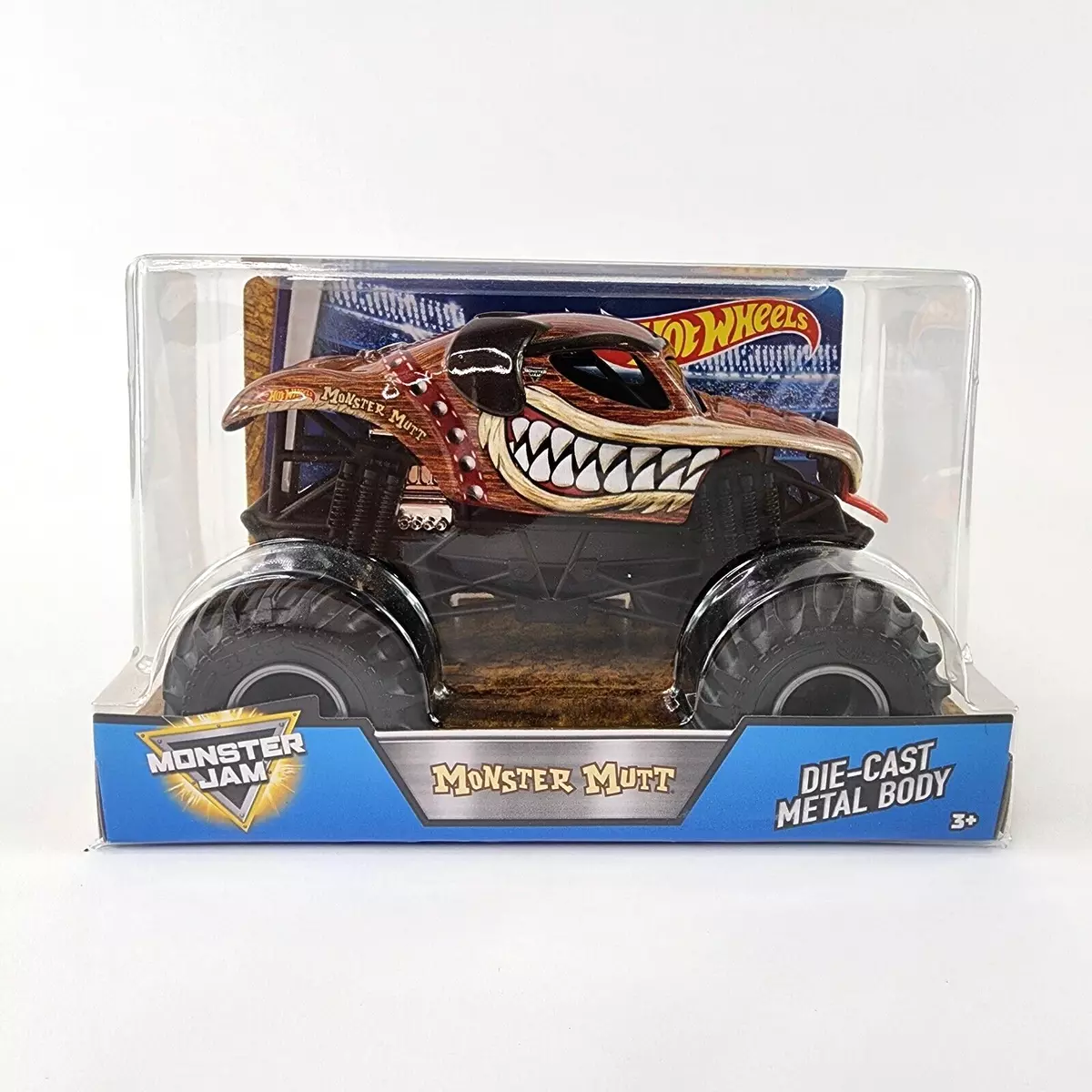 Hot Wheels Monster Trucks 1:24 Scale Vehicles, Collectible Die