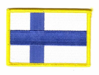 Flaggen Aufnäher Patch Finnland Fahne Flagge