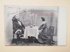 Giacomo Puccini Tosca Atto II Scarpia Opera Spartito Cartolina Alterocca Terni 