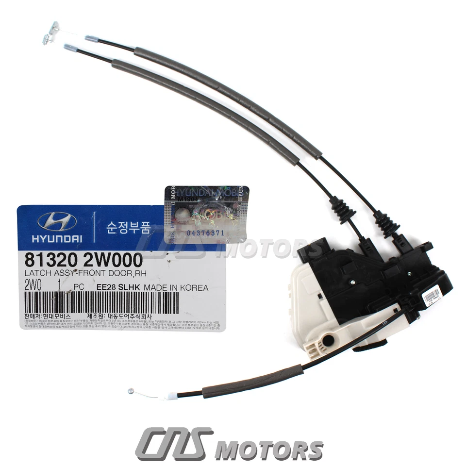 Door Lock Actuator FRONT PASSENGER OEM for 13-19 Hyundai Santa Fe XL 813202W010 - Imagem 2 de 4