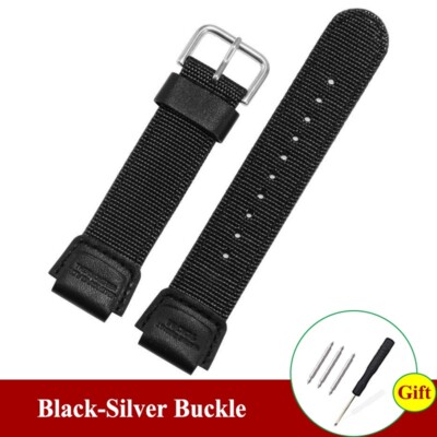 Cinturino Casio F-91w OliBoPo Cinturino Di Ricambio Impermeabile In Resina Naturale Per Casio SGW-300H AE-1200 W-800H AQ- S800W AQ-S810W (arancione Ricambio Orologio Casio - Foto 2