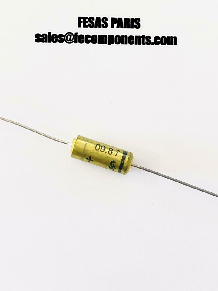 NOS Siemens B45170 6,8uF 40V - Condensatori Al Tantalio Assiali Per AUDIO - 100 Pezzi