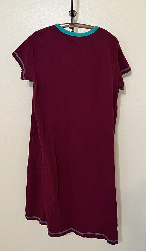 EUC~Lazy One Tee Shirt Womens Sleep Nightgown Lounge~”Snug As Pug”Dog Pajama~S/M - Image 3 of 3