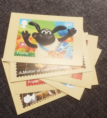 New PHQ postcards - Aardman classics / Neue PHQ Postkarten