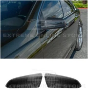 For 08-09 Pontiac G8 14-17 Chevy SS Factory CARBON FIBER Side Mirror Covers Cap