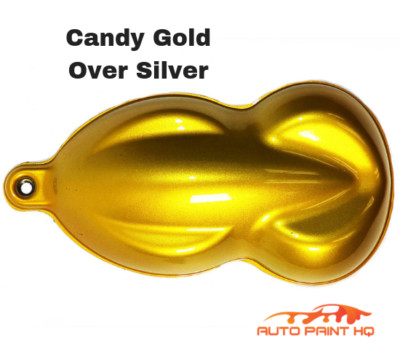 Candy Gold over Silver Base Complete Gallon Kit