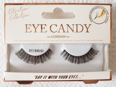 False Eye Lashes ~ Hybrid Lash Extension (Fluffy & Curled) ~ von Eye Candy ~ NEU