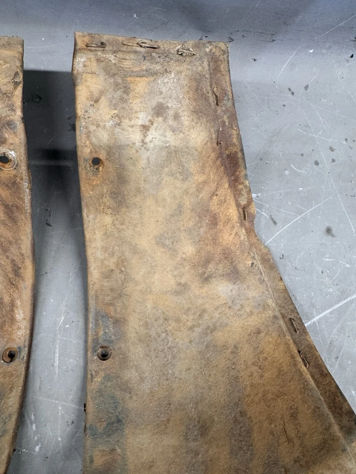 Chevy BelAir Nomad 150 210 1956 1957 motor inferior protector contra salpicaduras soporte de radiador Foto 4 de 4