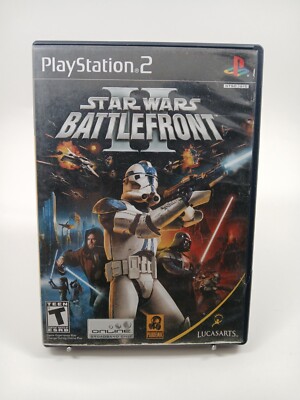 Star Wars: Battlefront II (PlayStation 2, 2005) Pre-Owned Tested