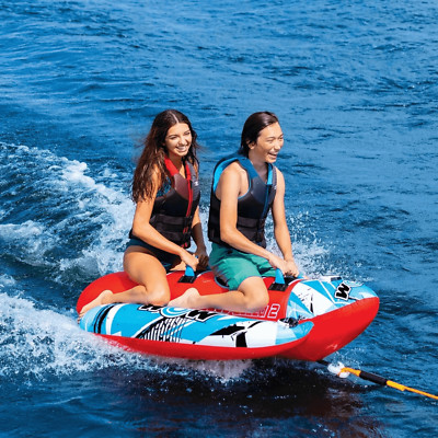 WOW Watersports Sub-Zilla 2-Person 2P Towable, Stable, made from Heavy Gauge PVC