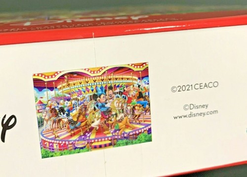 Disney MICKEY'S CAROUSEL -300PC LG FORMAT Puzzle - New Sealed Box - 2021 RELEASE - Picture 5 of 5
