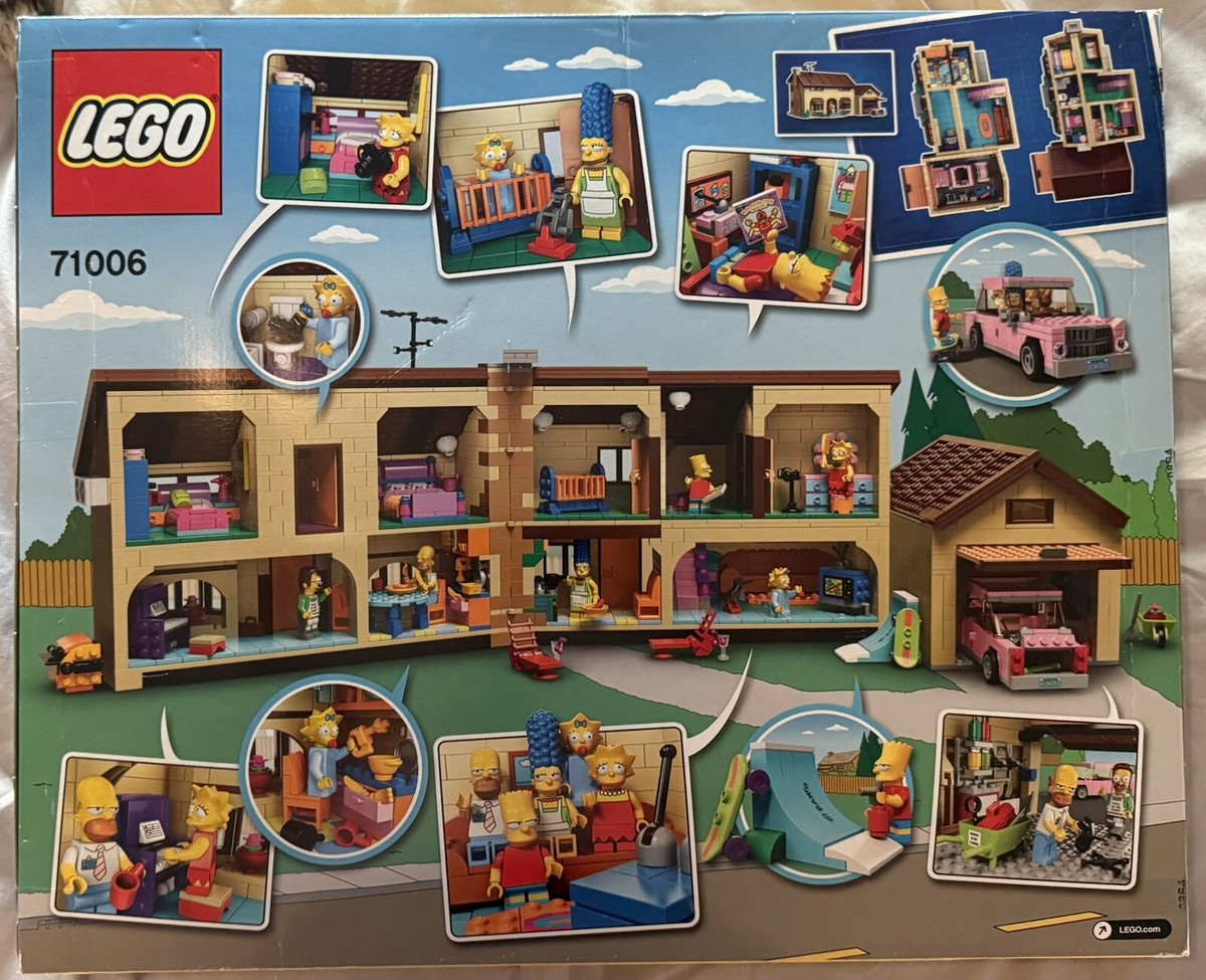 los apson? in da house １１枚セット Amazon.com: LEGO Simpsons 71006 The Simpsons House : Toys