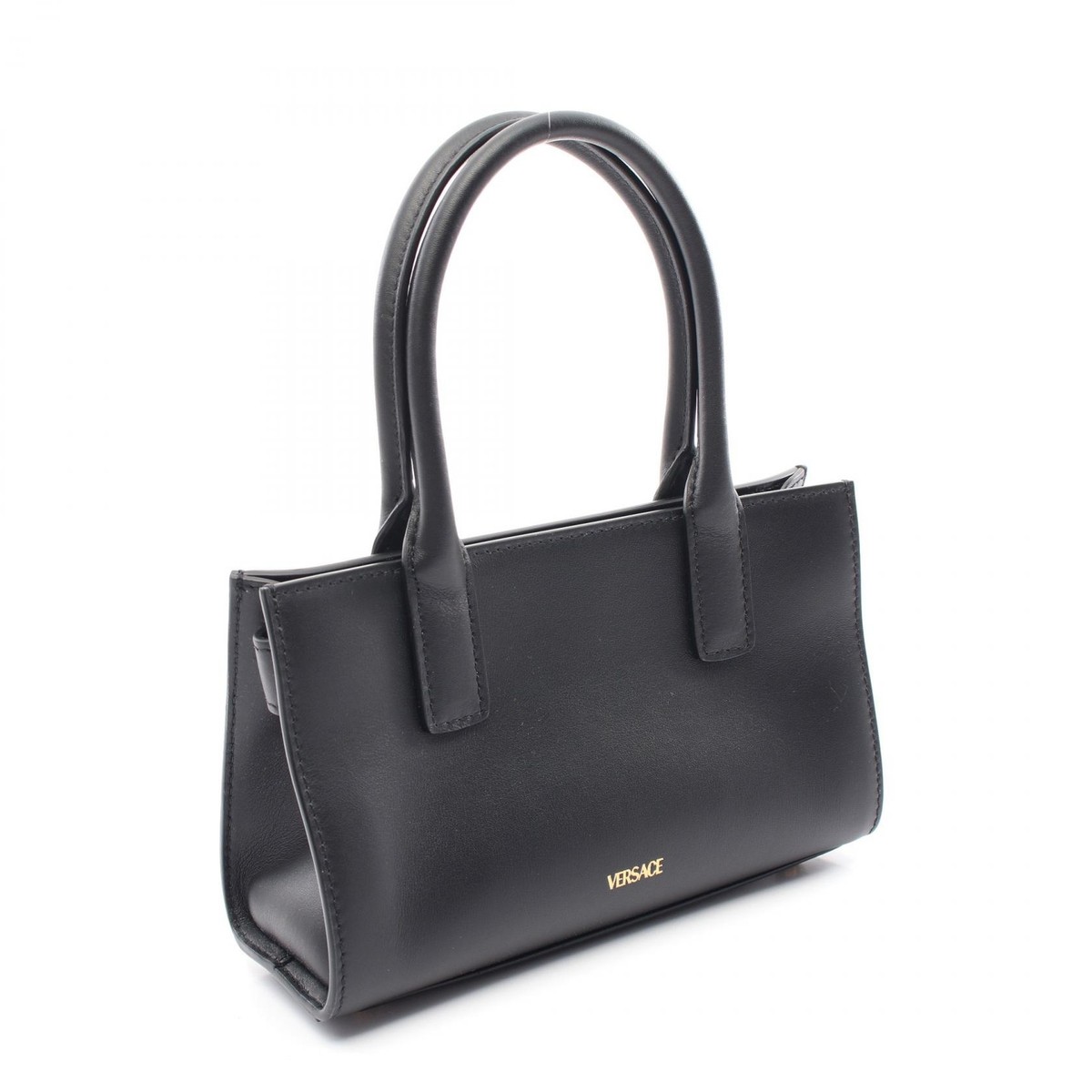 VERSACE| (Medusa '95 Small Tote Bag (1013169 1A10795 1B VERSACE Medusa 95 Small Tote Bag 10131691A107951B00V leather