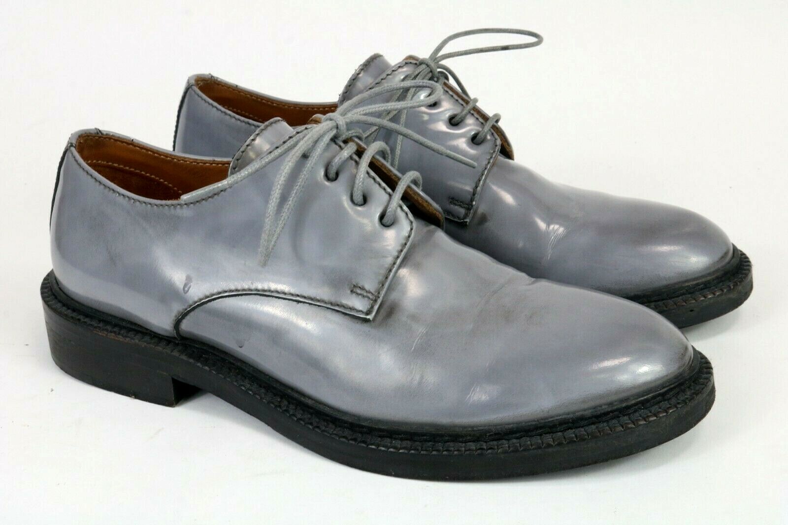 Adolfo Carli EUR 36 Womens US Oxfords Gray Leather Italian