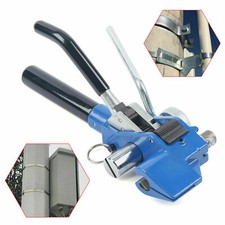 18.5“ Stainless Steel Cable Tie Gun Zip Band Strapper Pliers Manual Bundle Tool