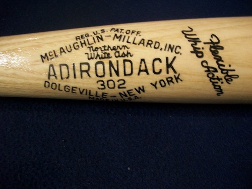MONTE IRVIN 1973 H.O.F Signed Autographed Adirondack Baseball Bat 34" PSA - Picture 5 of 7