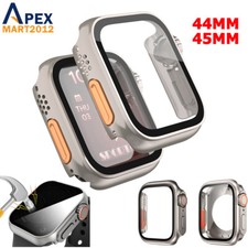Full Case Screen Protector For Apple Watch Series 9 8 7 6 SE Like Ultra 44/45mm