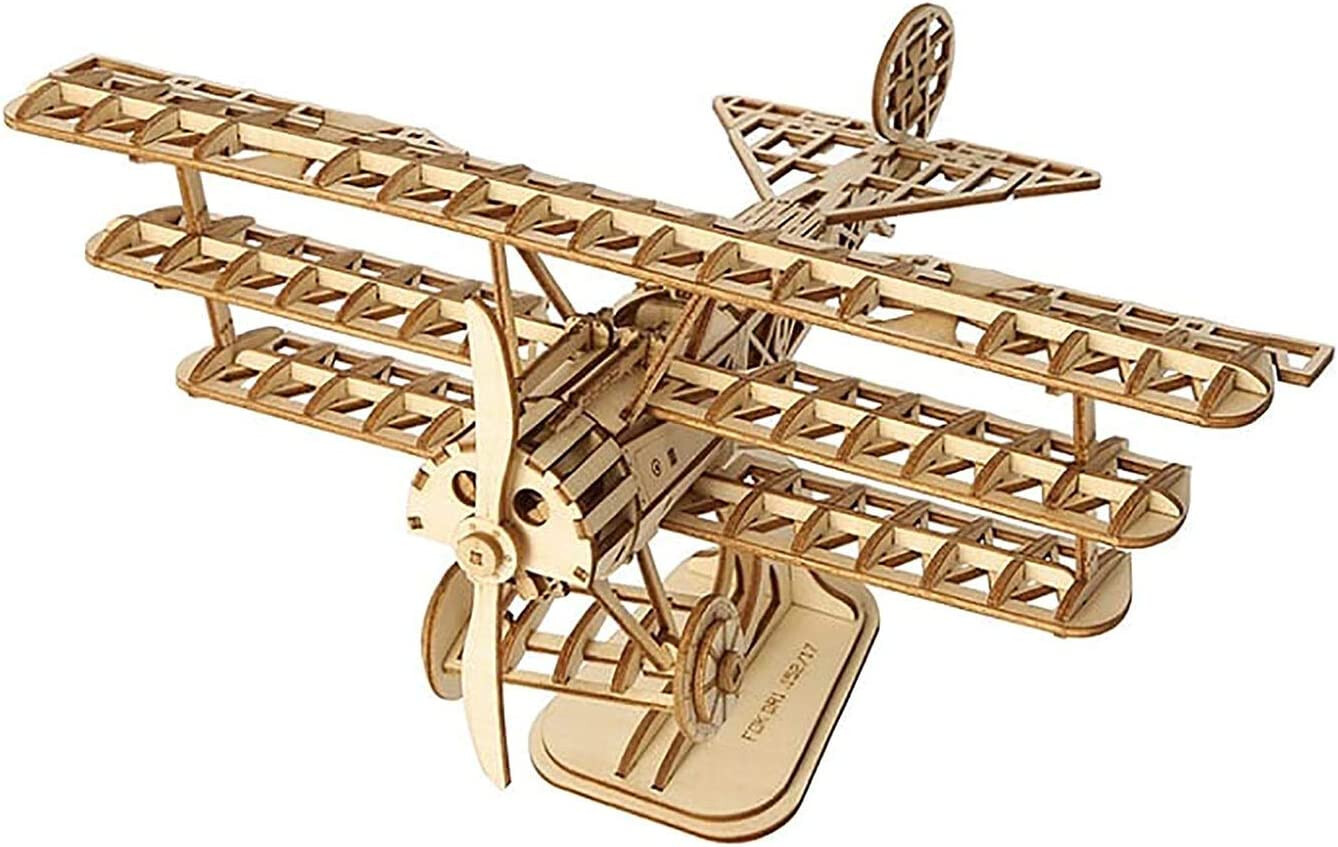 Tri-Plane: Robotime 3D Rolife Wooden Puzzle TG301 145 p'ces