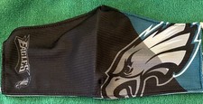 PHILADELPHIA EAGLES: Face Covering , Black, White Logo s , BN Free Shp