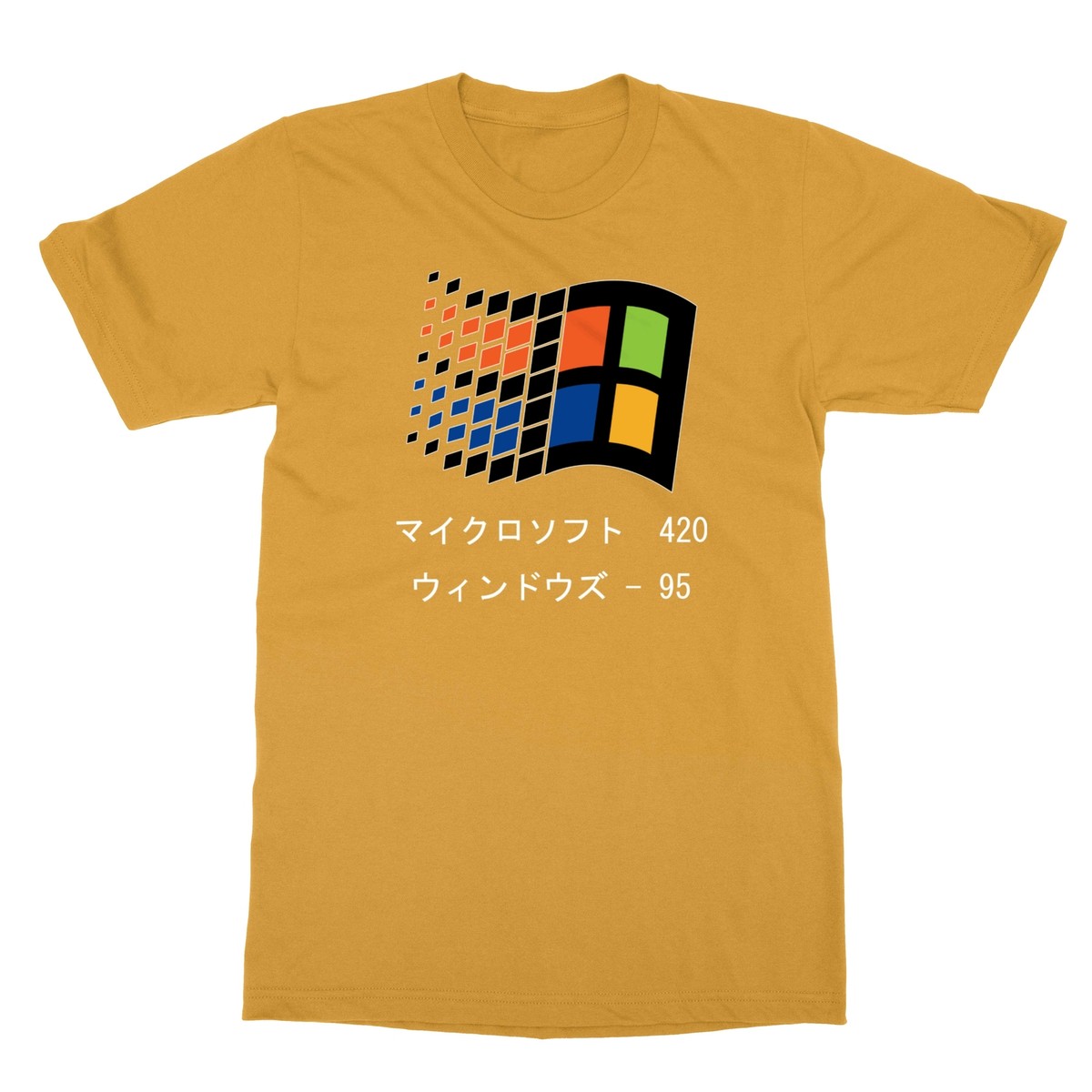Vaporwave Japanese Aesthetic, Windows 95 Kawaii Men's T